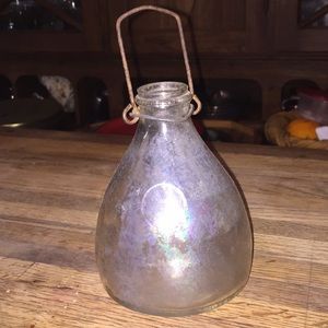 Antique fly catcher bottle or vase